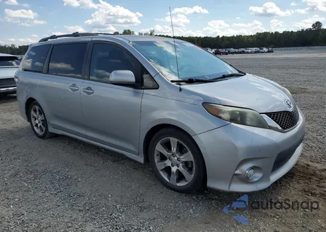 2012 Toyota Sienna Sport from USA, damaged, VIN 5TDXK3DCXCS249258